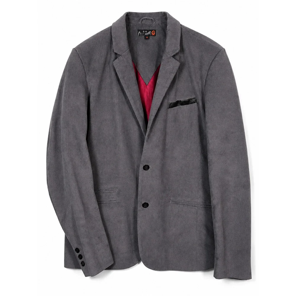 G by Guess Gray Corduroy Sport Coat Blazer Men's XXL NWOT